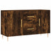 Dulap, stejar fumuriu, 100x36x60 cm, lemn compozit - WALTI WALTI