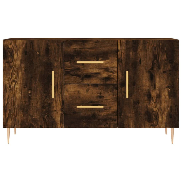 Dulap, stejar fumuriu, 100x36x60 cm, lemn compozit - WALTI WALTI
