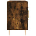 Dulap, stejar fumuriu, 100x36x60 cm, lemn compozit - WALTI WALTI