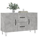 Dulap, gri beton, 100x36x60 cm, lemn compozit - WALTI WALTI
