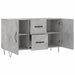 Dulap, gri beton, 100x36x60 cm, lemn compozit - WALTI WALTI