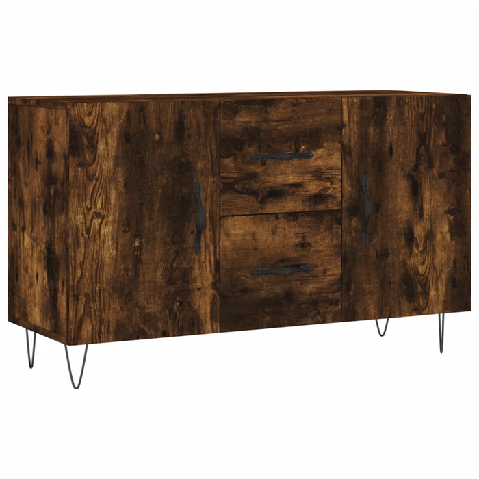 Dulap, stejar fumuriu, 100x36x60 cm, lemn compozit - WALTI WALTI
