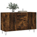 Dulap, stejar fumuriu, 100x36x60 cm, lemn compozit - WALTI WALTI