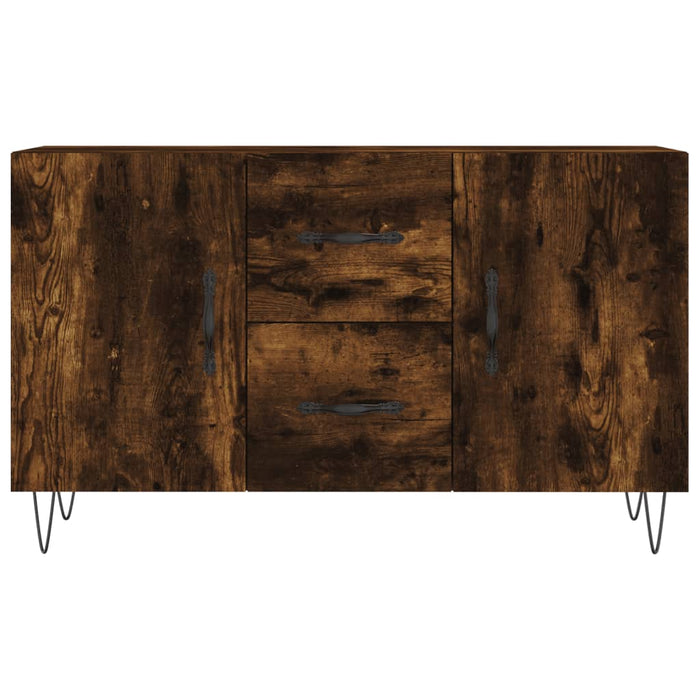 Dulap, stejar fumuriu, 100x36x60 cm, lemn compozit - WALTI WALTI