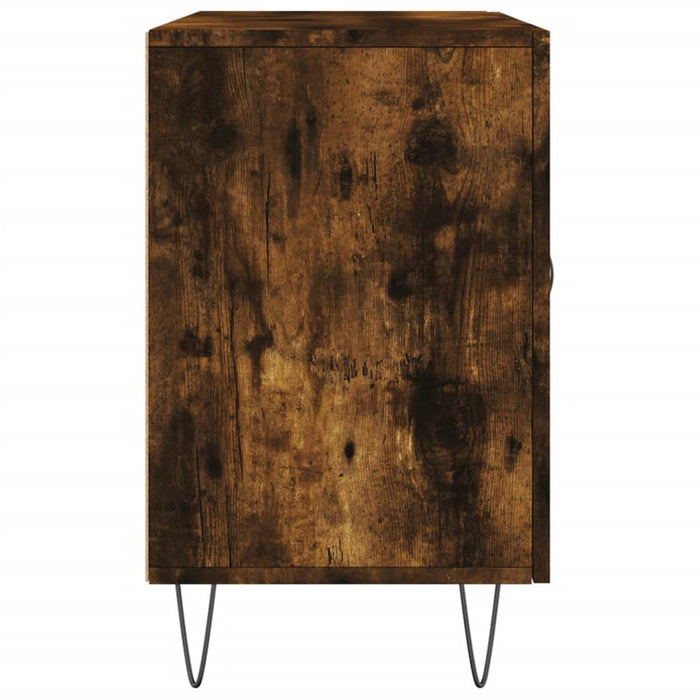 Dulap, stejar fumuriu, 100x36x60 cm, lemn compozit - WALTI WALTI