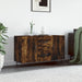Dulap, stejar fumuriu, 100x36x60 cm, lemn compozit - WALTI WALTI