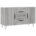 Dulap, gri sonoma, 100x36x60 cm, lemn compozit - WALTI WALTI