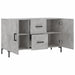 Dulap, gri beton, 100x36x60 cm, lemn compozit - WALTI WALTI