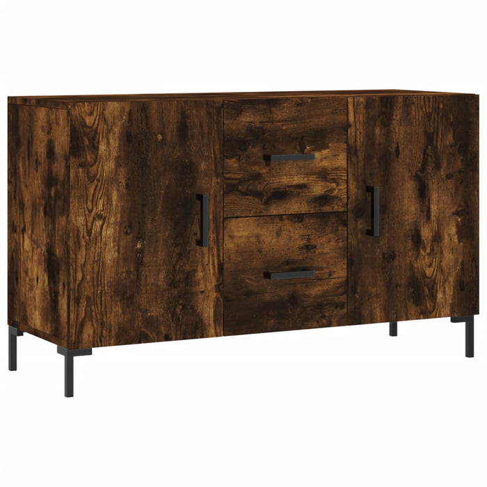 Dulap, stejar fumuriu, 100x36x60 cm, lemn compozit WALTI
