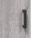 Dulap, gri sonoma, 100x36x60 cm, lemn compozit - WALTI WALTI