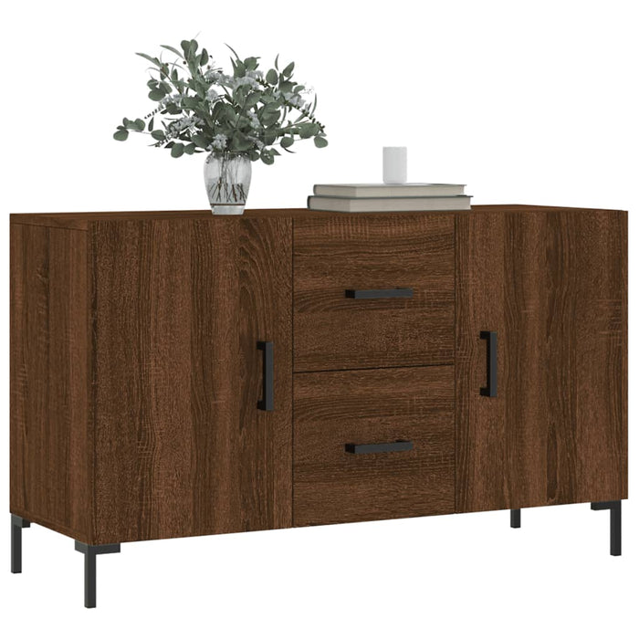 Dulap, stejar maro, 100x36x60 cm, lemn compozit WALTI