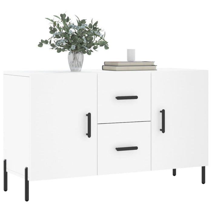 Dulap, alb, 100x36x60 cm, lemn compozit - WALTI WALTI