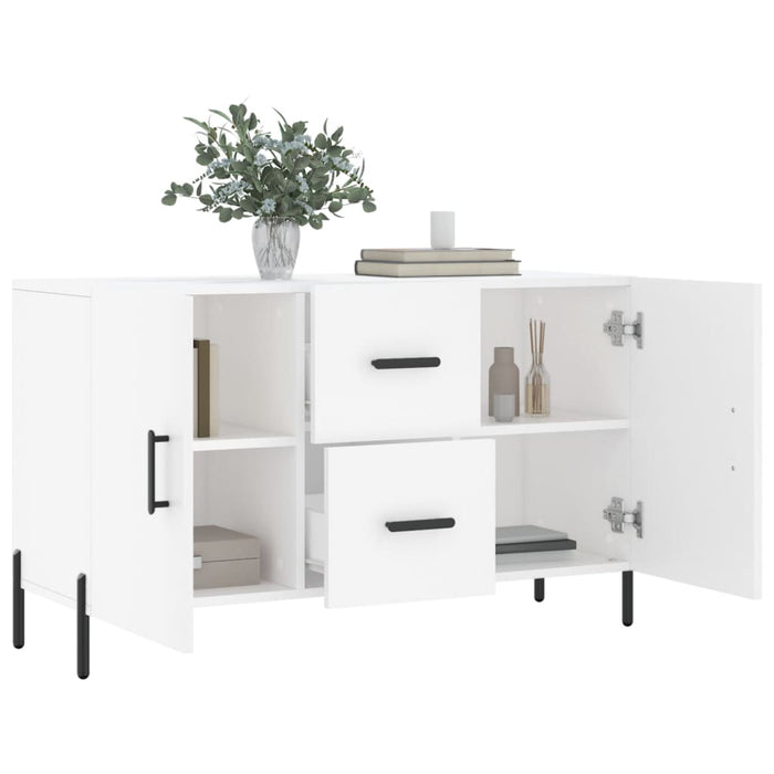 Dulap, alb, 100x36x60 cm, lemn compozit - WALTI WALTI