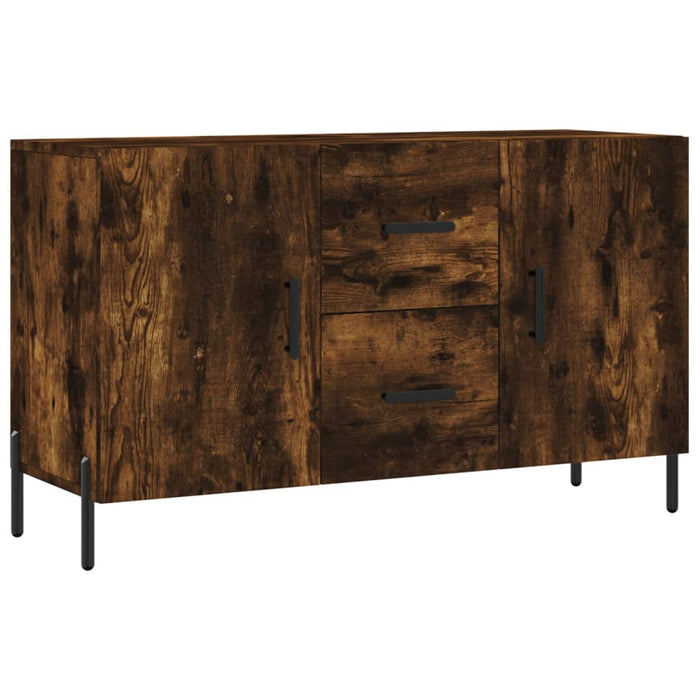 Dulap, stejar fumuriu, 100x36x60 cm, lemn compozit - WALTI WALTI