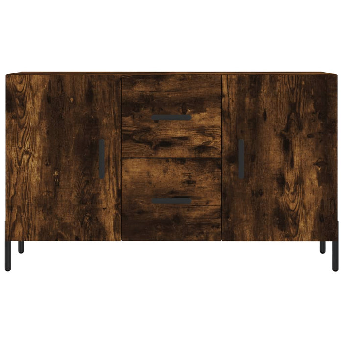 Dulap, stejar fumuriu, 100x36x60 cm, lemn compozit - WALTI WALTI