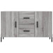 Dulap, gri sonoma, 100x36x60 cm, lemn compozit - WALTI WALTI