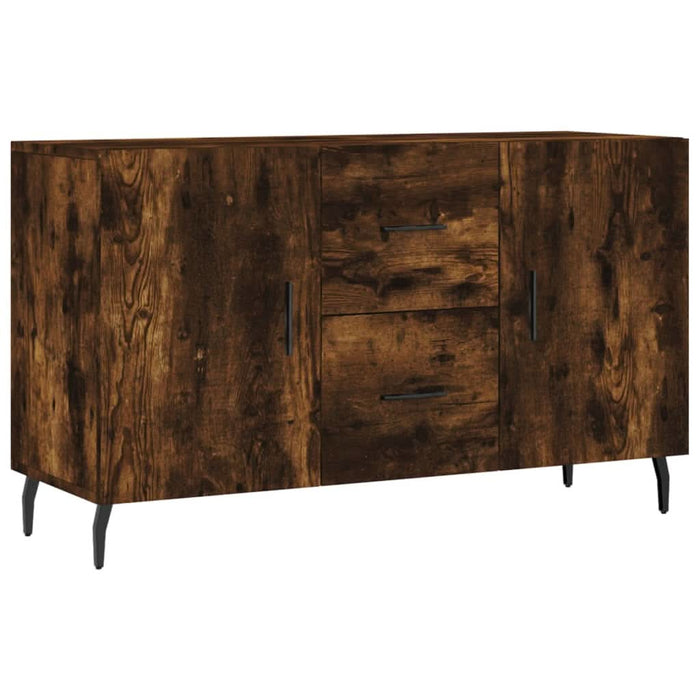 Dulap, stejar fumuriu, 100x36x60 cm, lemn compozit - WALTI WALTI