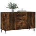 Dulap, stejar fumuriu, 100x36x60 cm, lemn compozit - WALTI WALTI