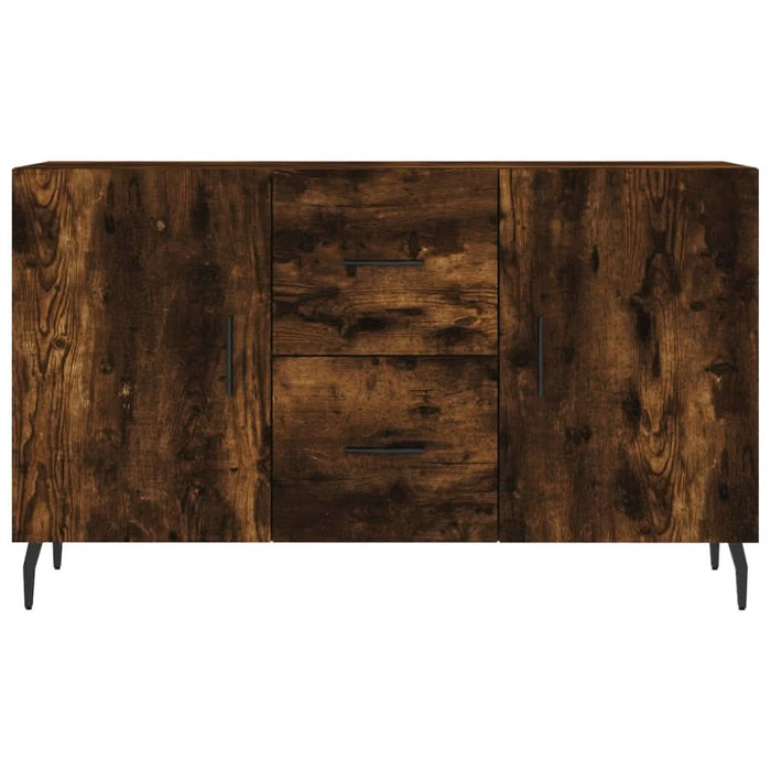 Dulap, stejar fumuriu, 100x36x60 cm, lemn compozit - WALTI WALTI