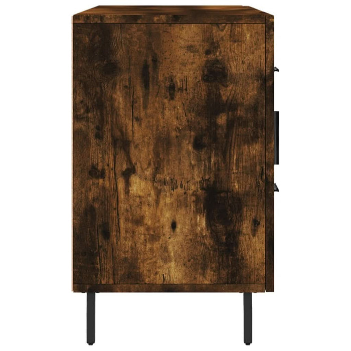 Dulap, stejar fumuriu, 100x36x60 cm, lemn compozit - WALTI WALTI