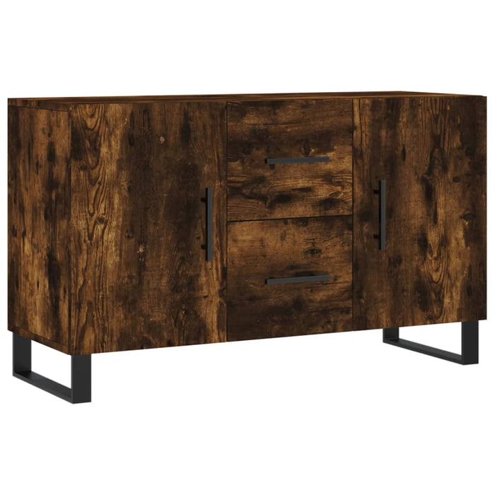 Dulap, stejar fumuriu, 100x36x60 cm, lemn compozit - WALTI WALTI