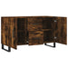 Dulap, stejar fumuriu, 100x36x60 cm, lemn compozit - WALTI WALTI