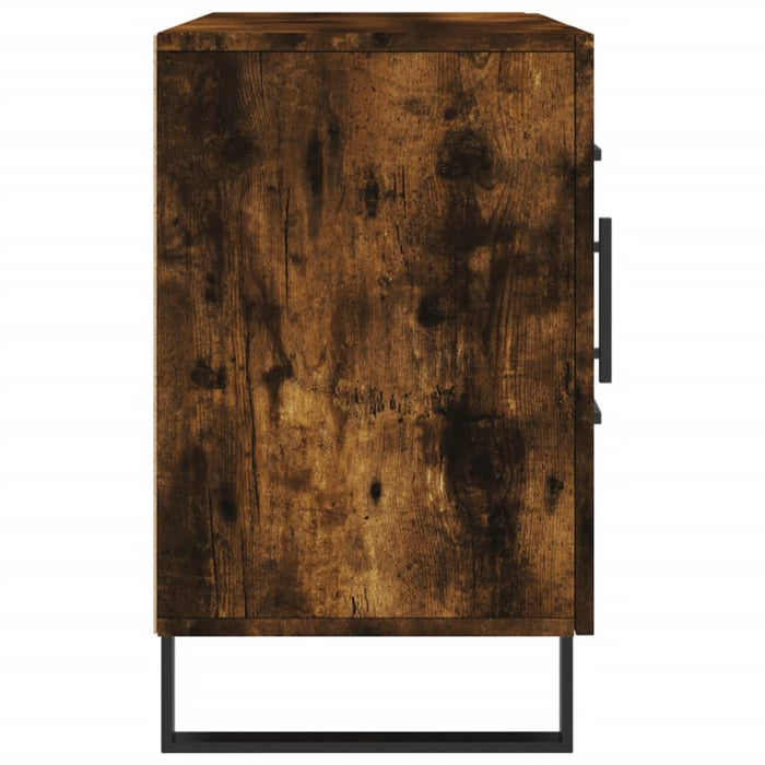 Dulap, stejar fumuriu, 100x36x60 cm, lemn compozit - WALTI WALTI