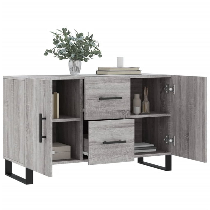 Dulap, gri sonoma, 100x36x60 cm, lemn compozit - WALTI WALTI