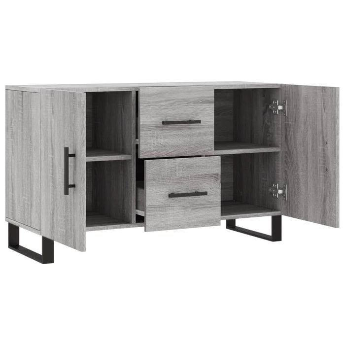 Dulap, gri sonoma, 100x36x60 cm, lemn compozit - WALTI WALTI
