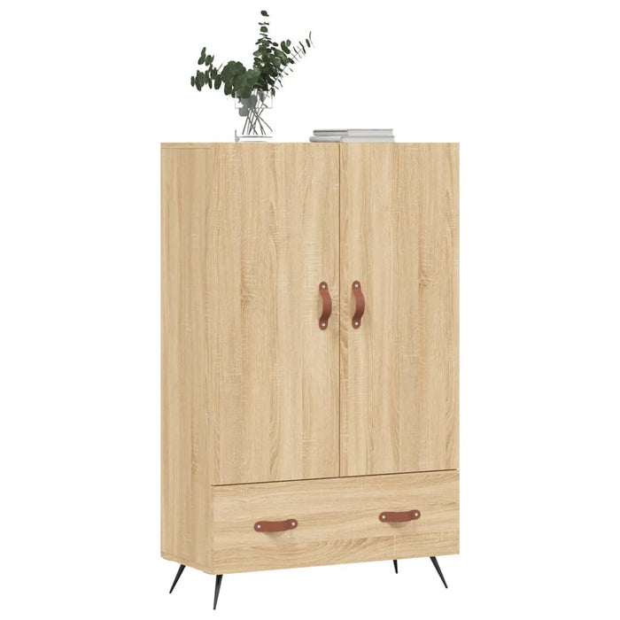 Dulap înalt, stejar Sonoma, 69,5x31x115 cm, lemn prelucrat WALTI