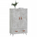 Dulap înalt, gri beton, 69,5x31x115 cm, lemn compozit - WALTI WALTI
