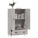 Dulap gri Sonoma 69,5x31x115 cm, lemn prelucrat - WALTI WALTI