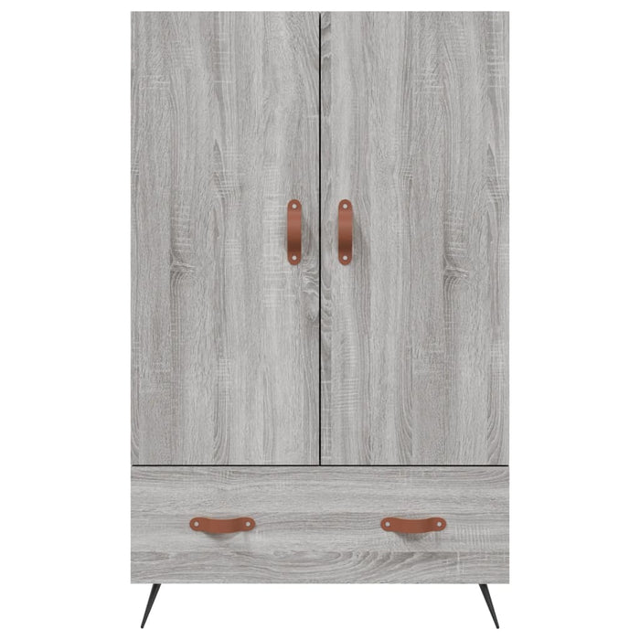 Dulap gri Sonoma 69,5x31x115 cm, lemn prelucrat - WALTI WALTI