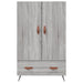 Dulap gri Sonoma 69,5x31x115 cm, lemn prelucrat - WALTI WALTI