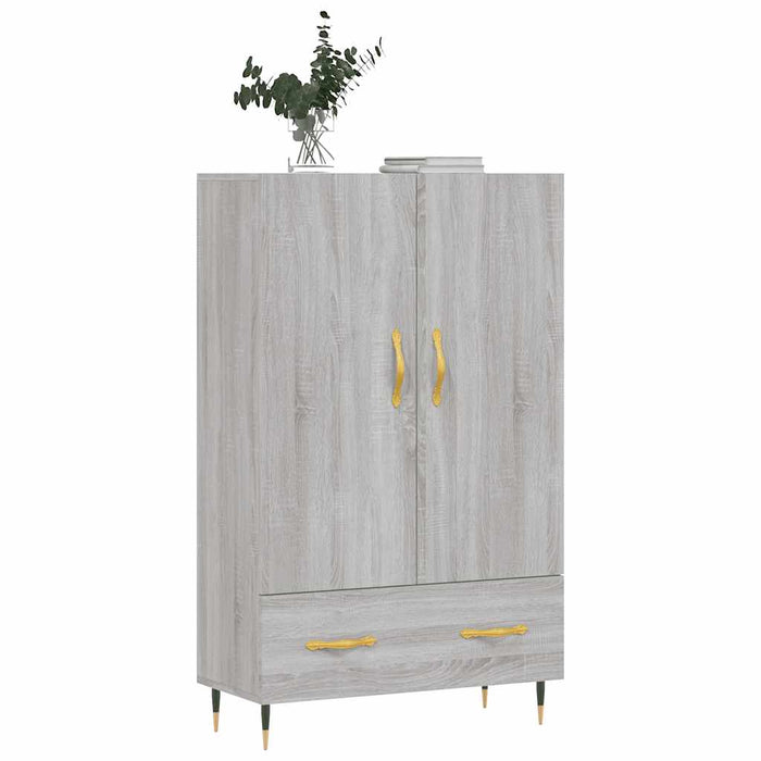 Dulap gri Sonoma 69,5x31x115 cm, lemn prelucrat WALTI