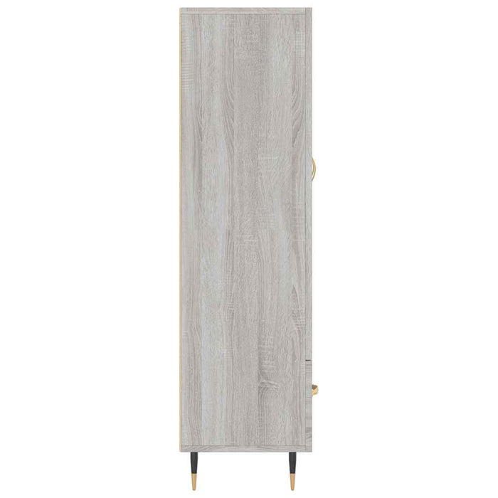 Dulap gri Sonoma 69,5x31x115 cm, lemn prelucrat WALTI