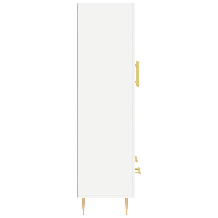 Dulap înalt, alb, 69,5x31x115 cm, lemn prelucrat WALTI