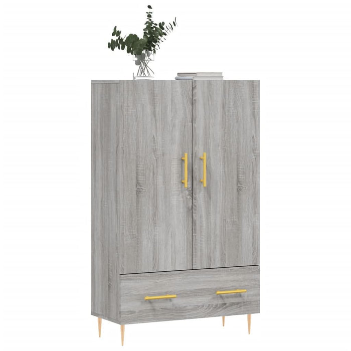 Dulap gri Sonoma 69,5x31x115 cm, lemn prelucrat - WALTI WALTI