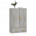 Dulap gri Sonoma 69,5x31x115 cm, lemn prelucrat - WALTI WALTI