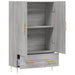 Dulap gri Sonoma 69,5x31x115 cm, lemn prelucrat - WALTI WALTI