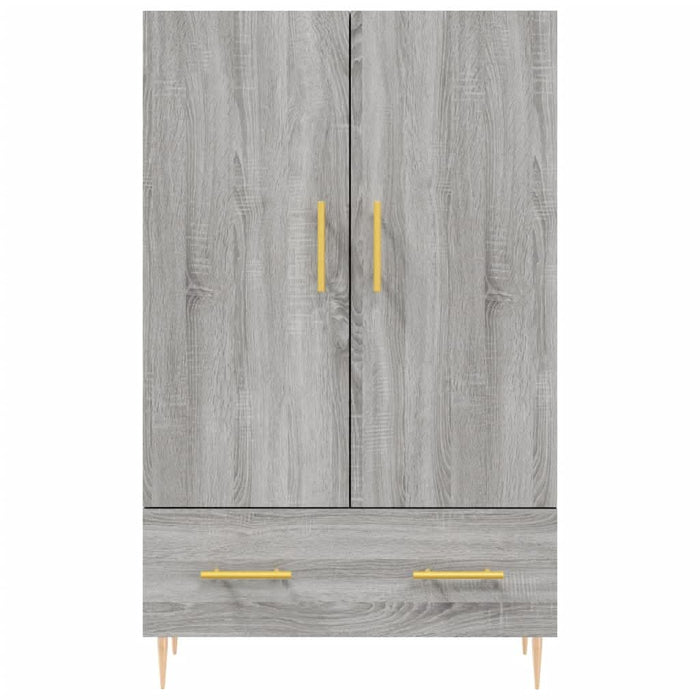 Dulap gri Sonoma 69,5x31x115 cm, lemn prelucrat - WALTI WALTI