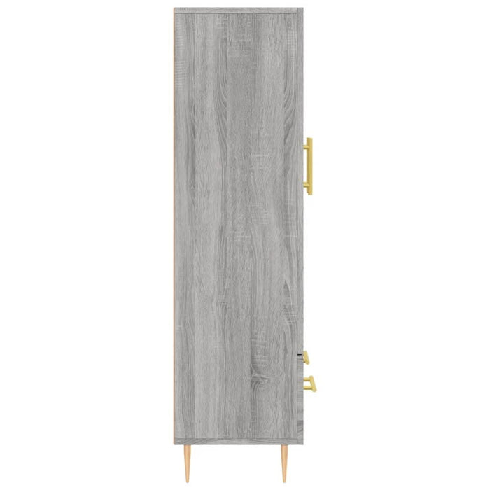 Dulap gri Sonoma 69,5x31x115 cm, lemn prelucrat - WALTI WALTI