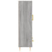 Dulap gri Sonoma 69,5x31x115 cm, lemn prelucrat - WALTI WALTI