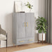 Dulap gri Sonoma 69,5x31x115 cm, lemn prelucrat - WALTI WALTI