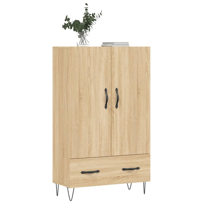 Dulap înalt, stejar Sonoma, 69,5x31x115 cm, lemn prelucrat WALTI