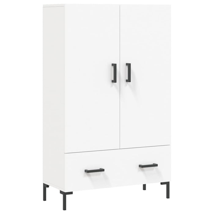 Dulap înalt, alb, 69,5x31x115 cm, lemn prelucrat WALTI