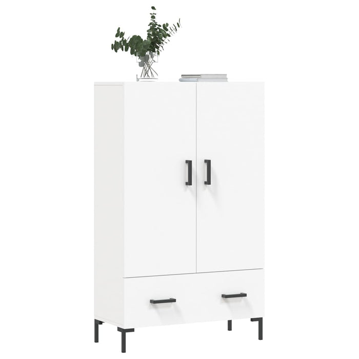 Dulap înalt, alb, 69,5x31x115 cm, lemn prelucrat WALTI