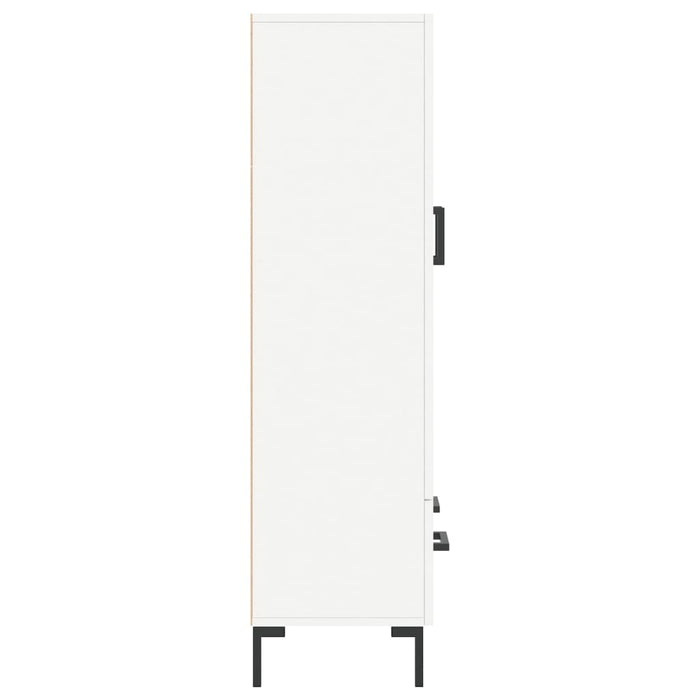 Dulap înalt, alb, 69,5x31x115 cm, lemn prelucrat WALTI
