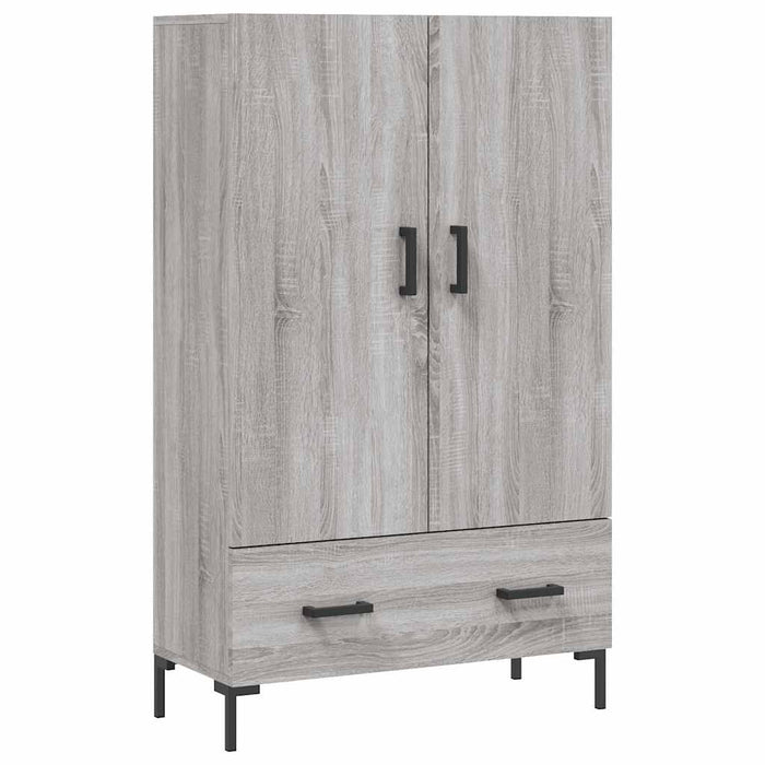 Dulap gri Sonoma 69,5x31x115 cm, lemn prelucrat WALTI