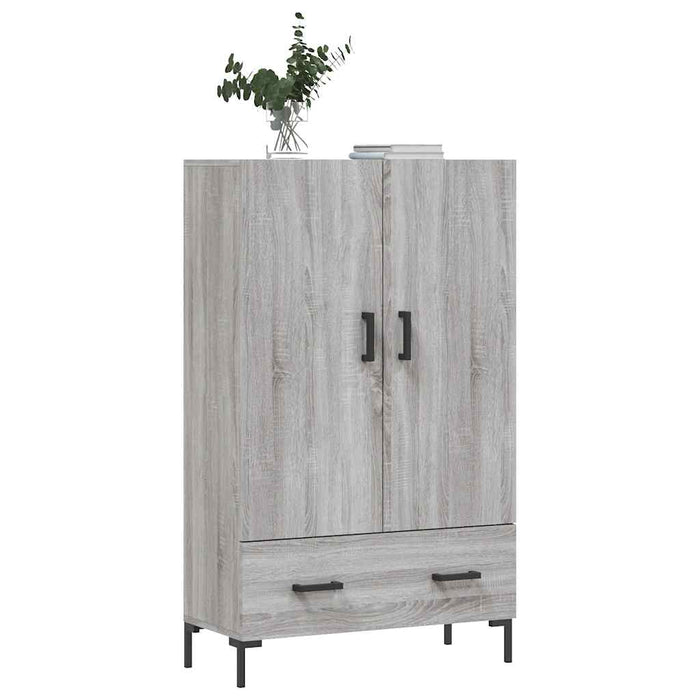 Dulap gri Sonoma 69,5x31x115 cm, lemn prelucrat WALTI